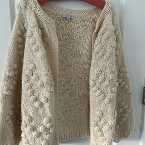 Favlux cardigan, perfect condition, size large, great quality material